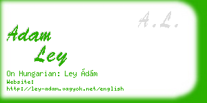adam ley business card